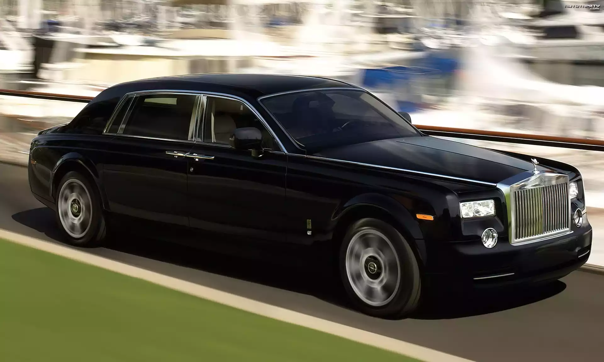 Czarny, Rolls-Royce Phantom, Limuzyna