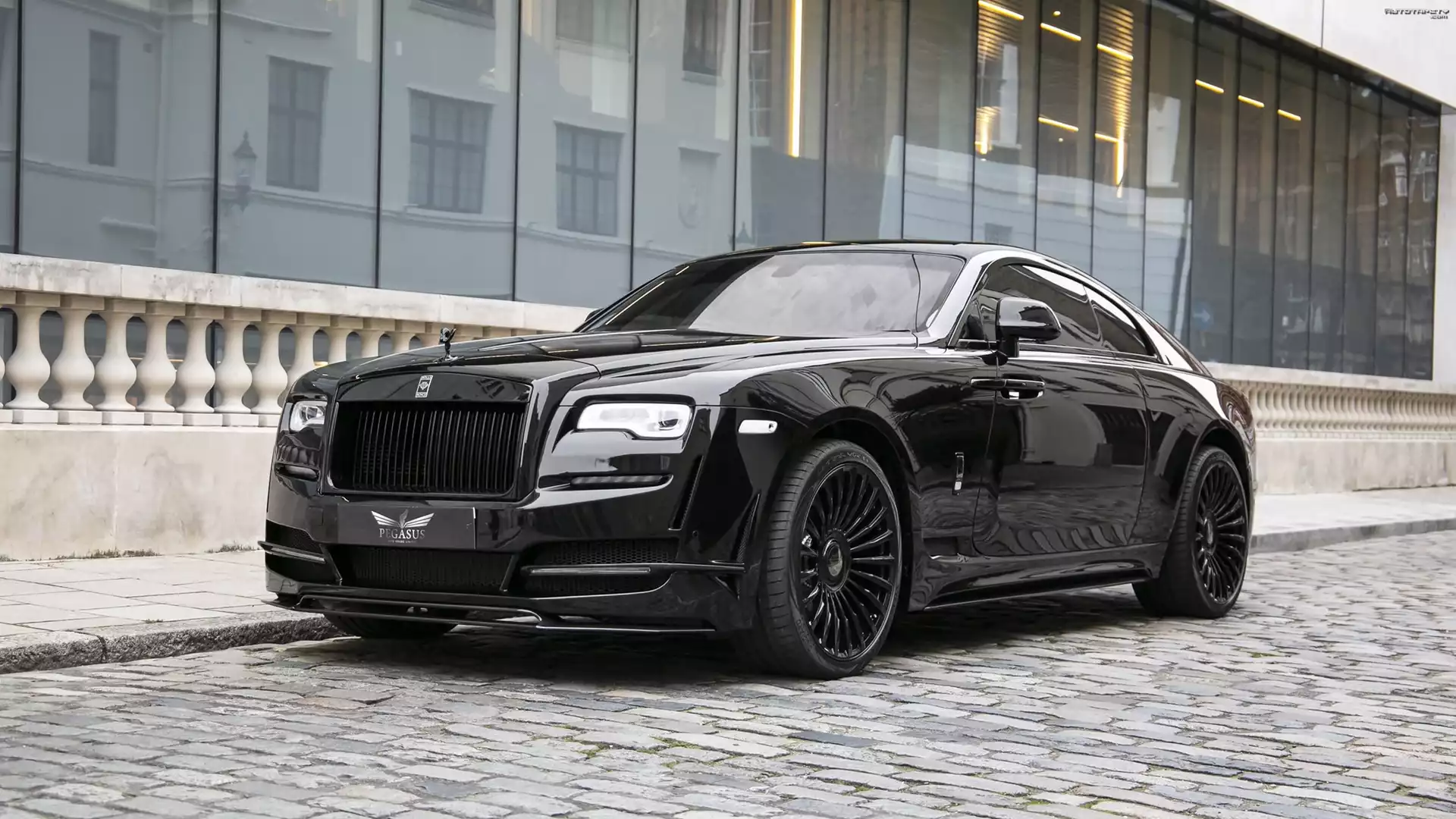 Czarny, Rolls-Royce Wraith, 2020