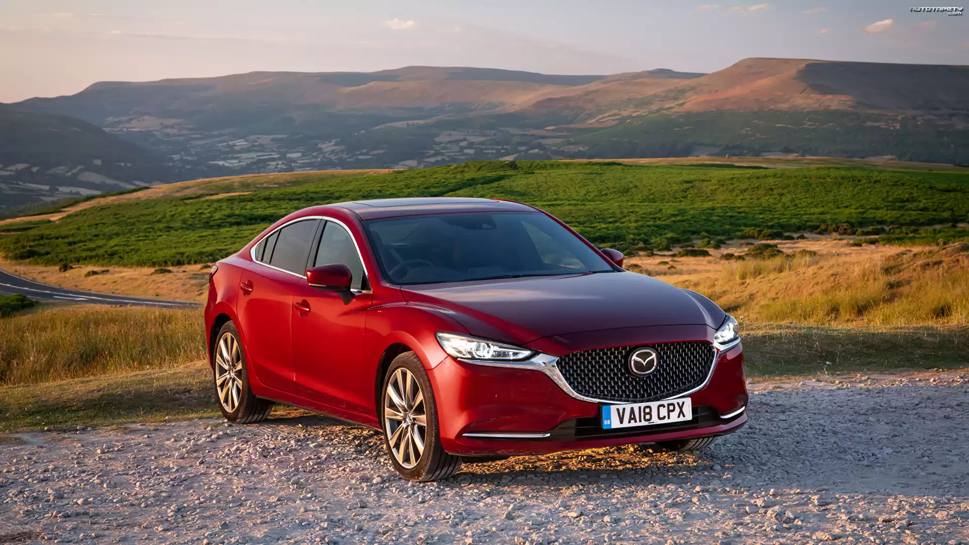 Czerwona, Mazda 6, Góry