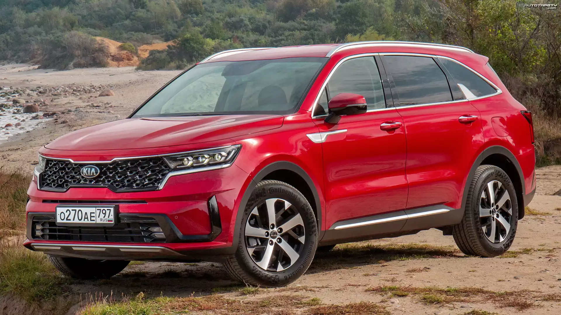 Czerwona, Kia Sorento