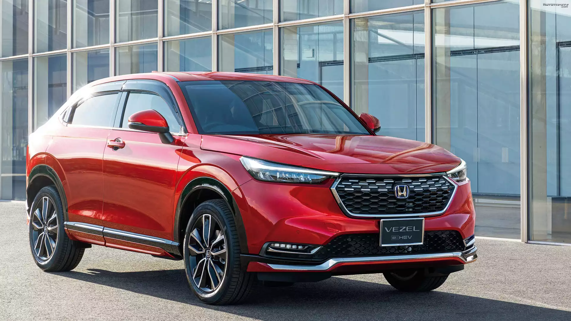 Czerwona, Honda Vezel eHEV
