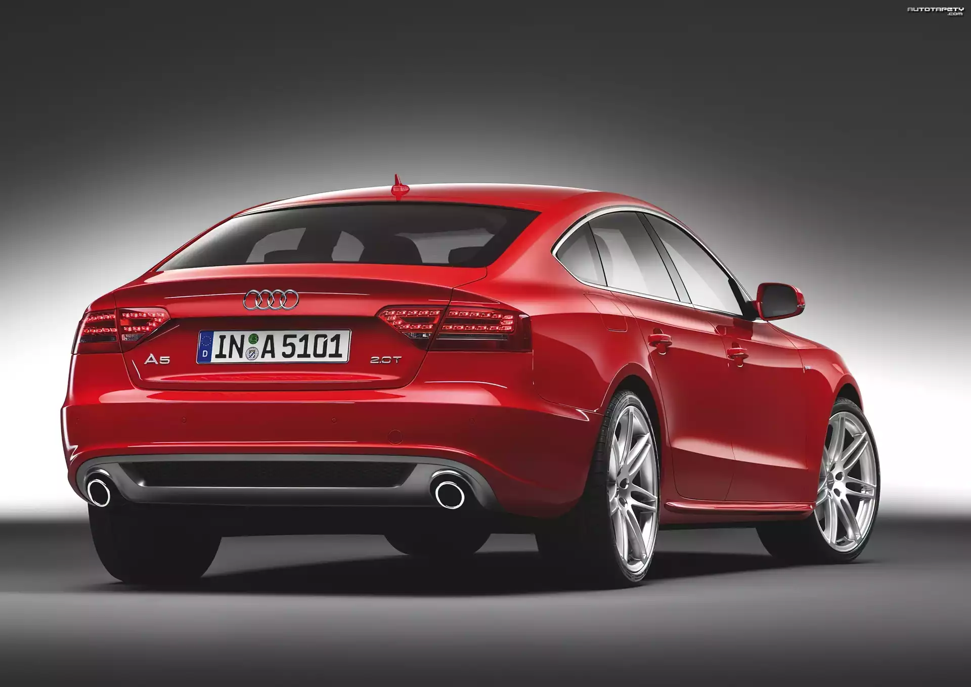 Czerwone, Audi A5, 2.0T