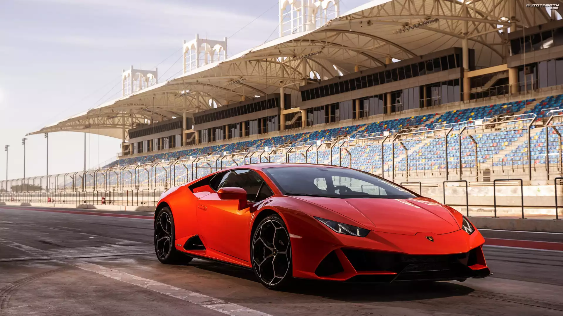 Czerwone, Lamborghini Huracan EVO