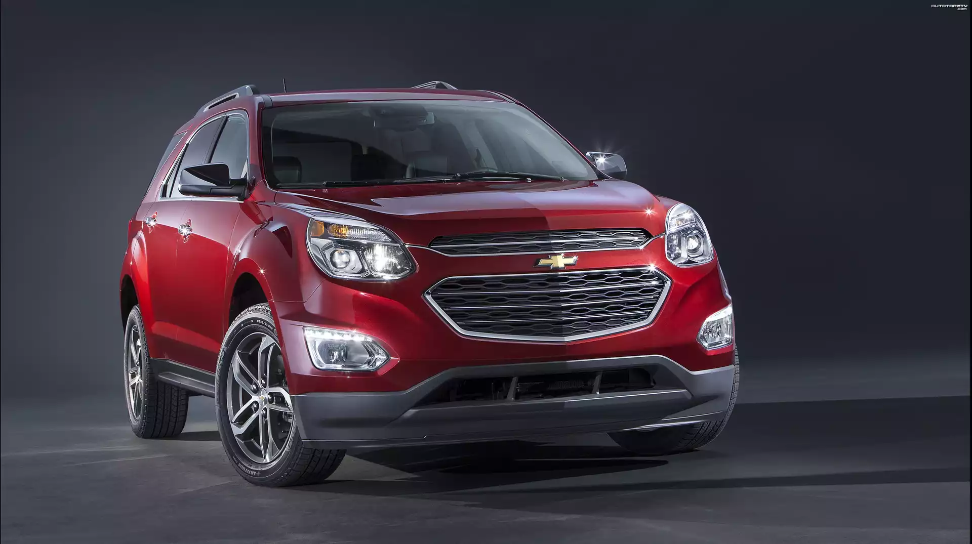 Chevrolet, Czerwony, Equinox