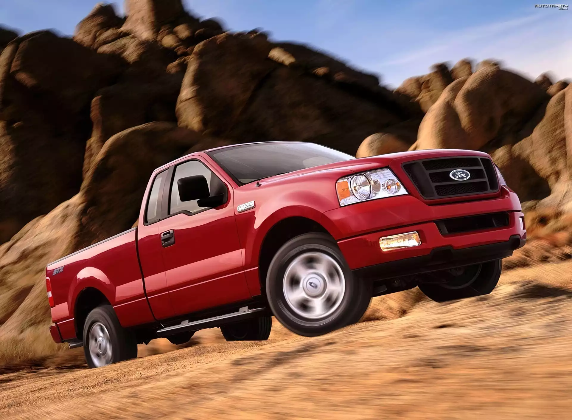 Czerwony, Ford F 150