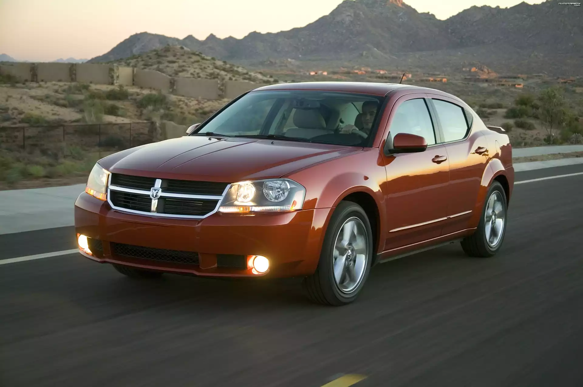 Dodge Avenger, Halogeny, Droga