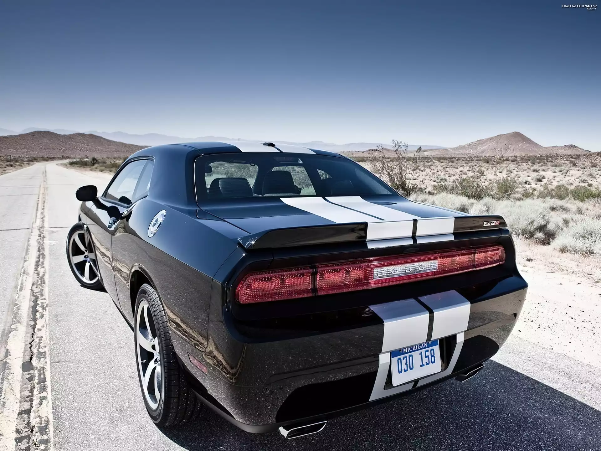Dodge Challenger STR8, Lampy, Tył
