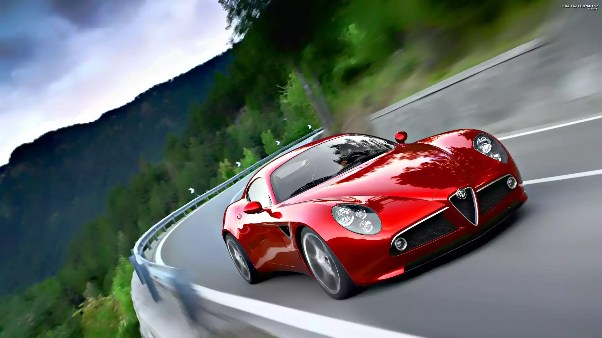 Droga, Alfa Romeo 8C