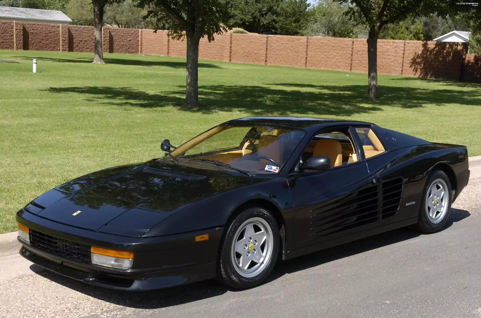 Czarne, Ferrari Testarossa