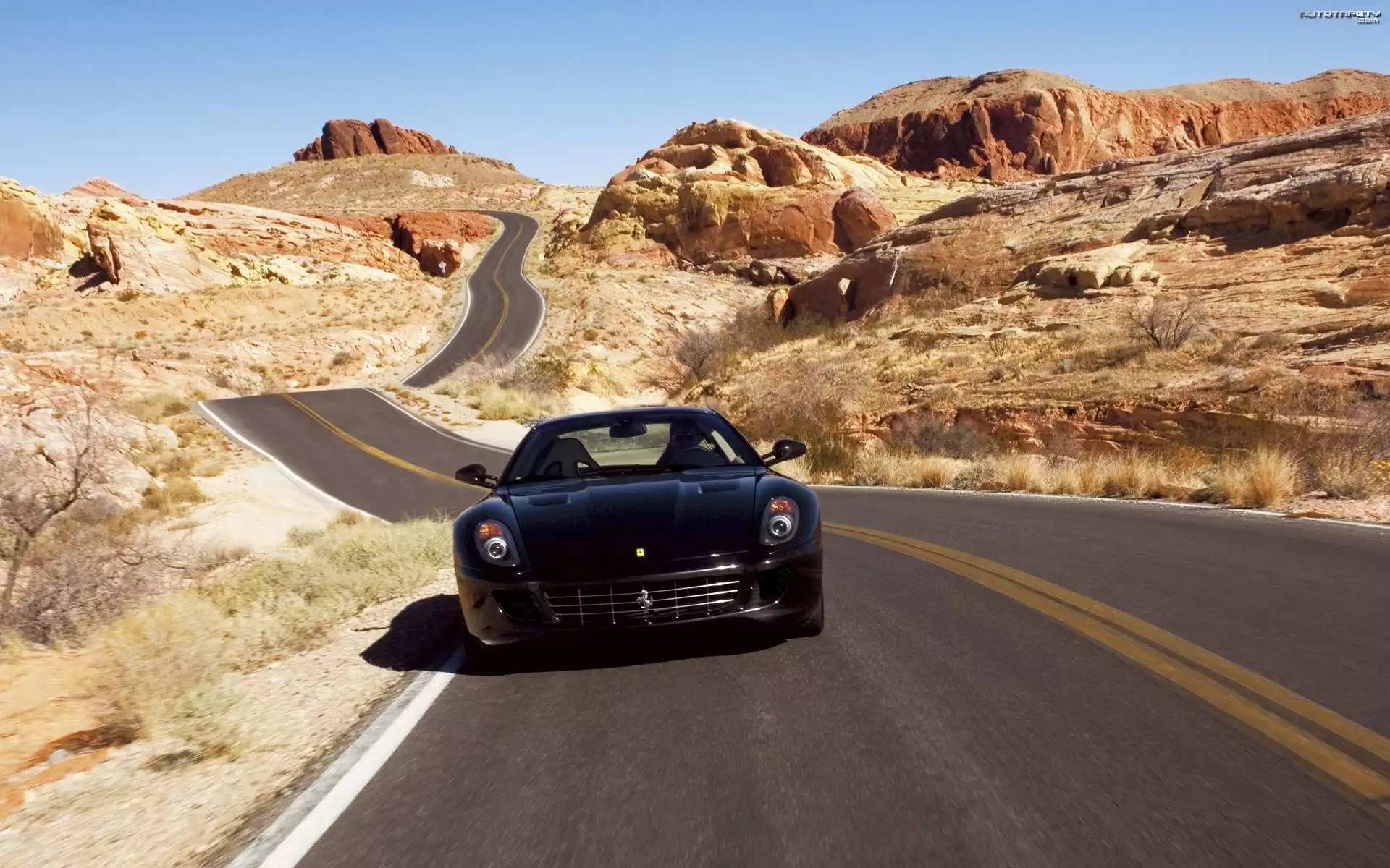 Ferrari 599, Kręta, Górska, Droga