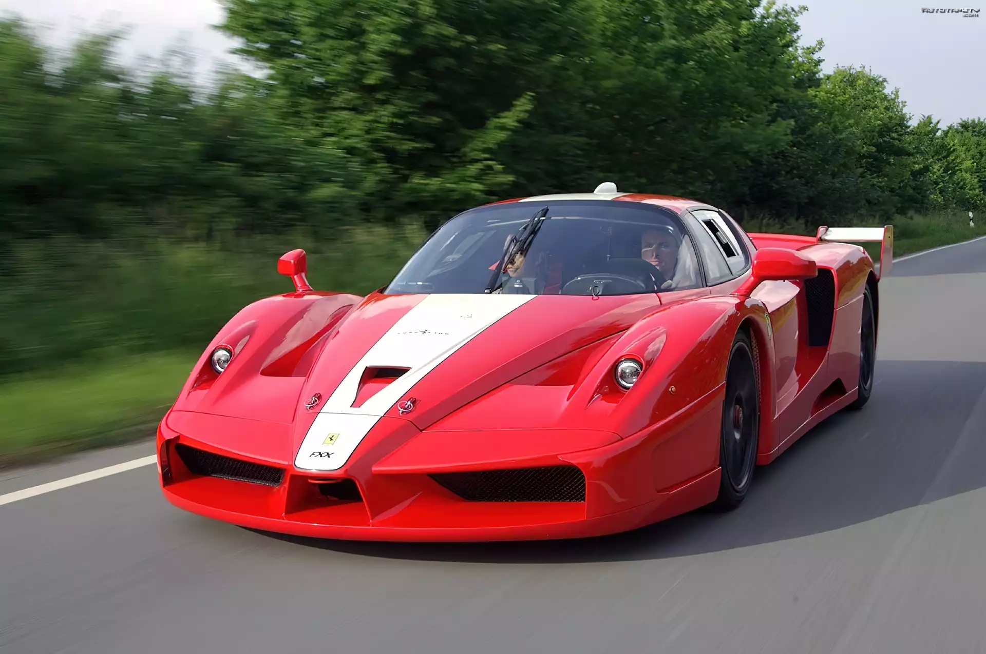 Ferrari FXX, Jazda, Testowa