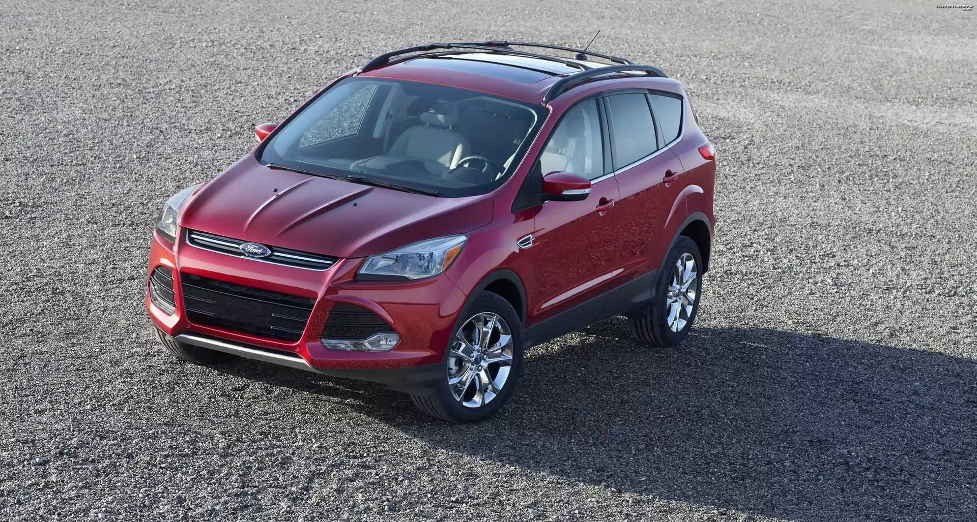 bordowy, Ford Escape
