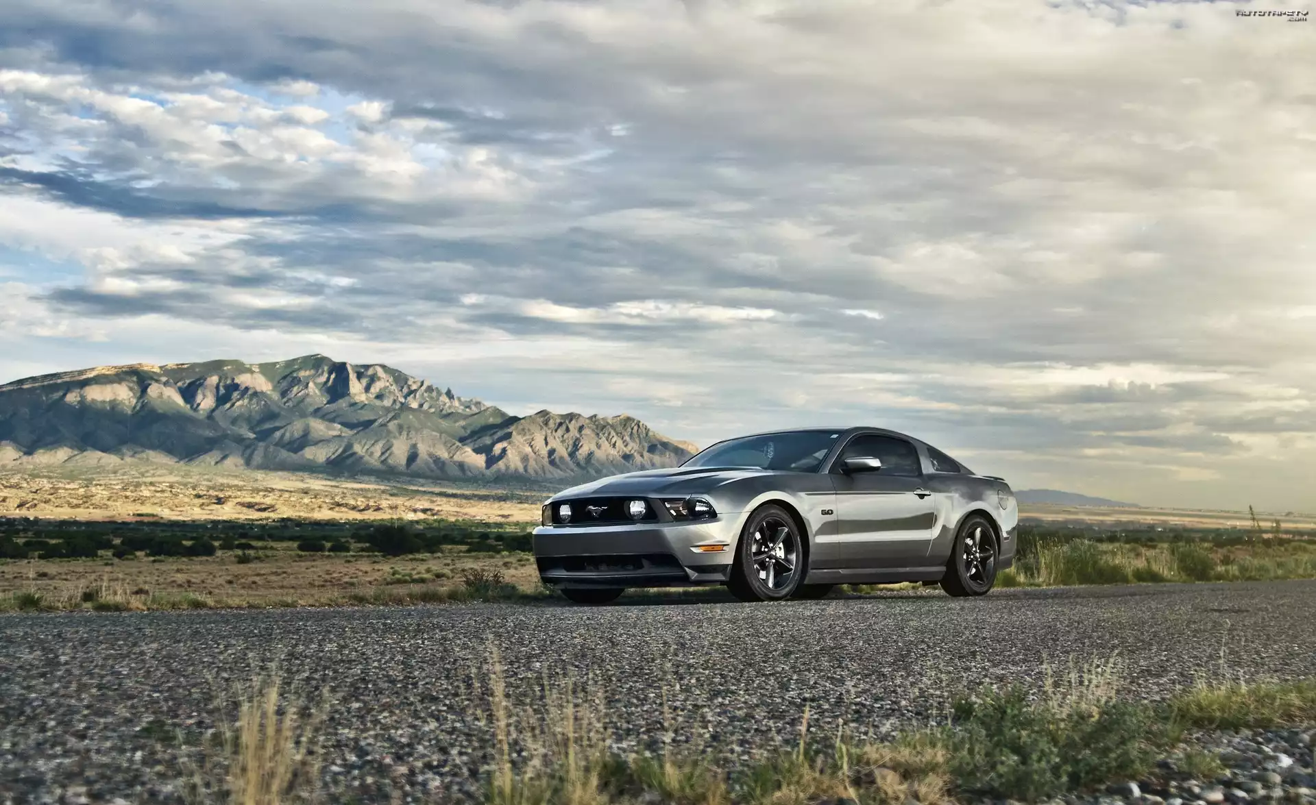 Ford, Mustang, Droga, Pustynia