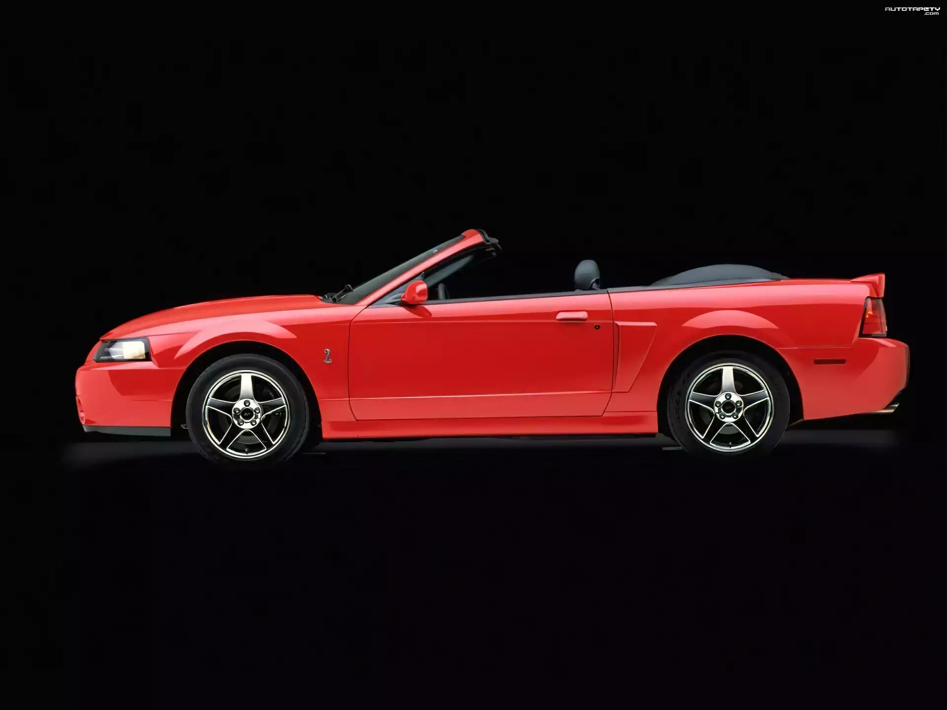 Ford Mustang, Cabrio, Lewy Profil