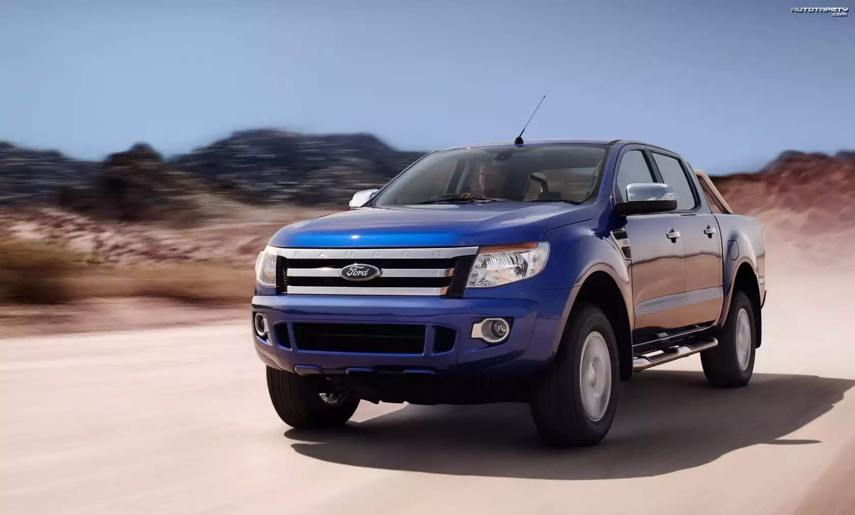 Niebieski, Ford Ranger
