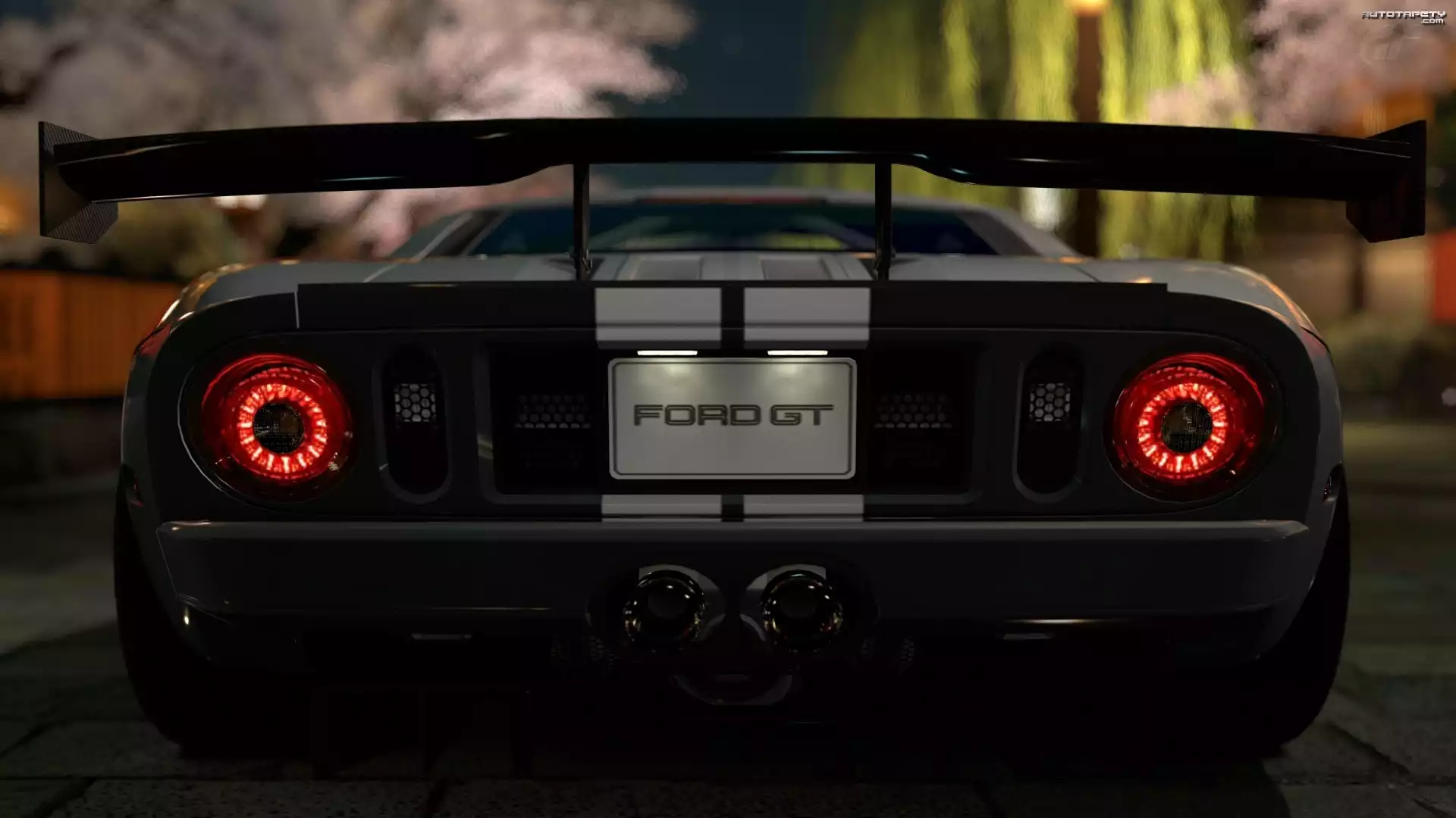 Ford GT, Tył
