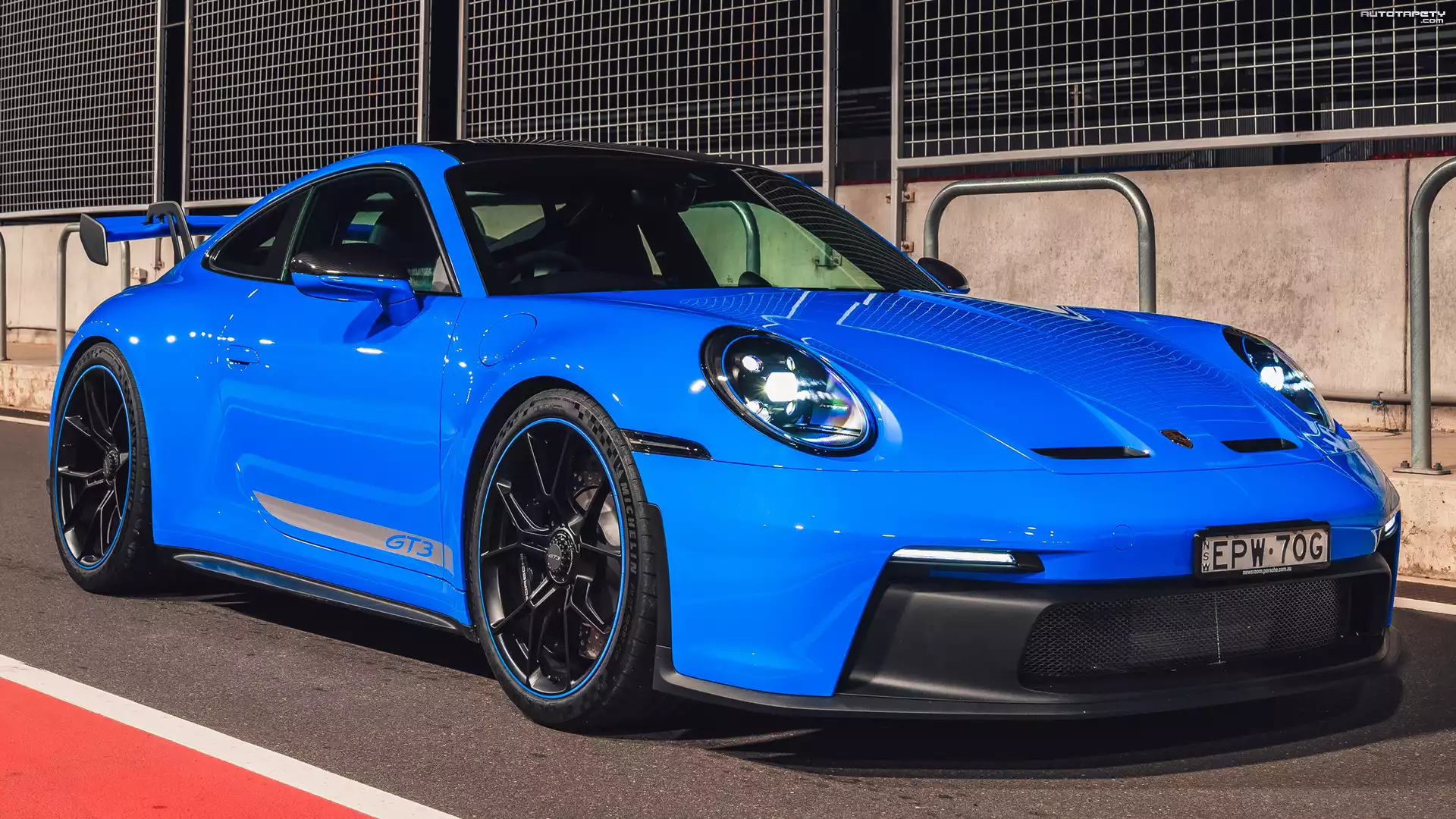 Niebieskie, Porsche 911 GT3
