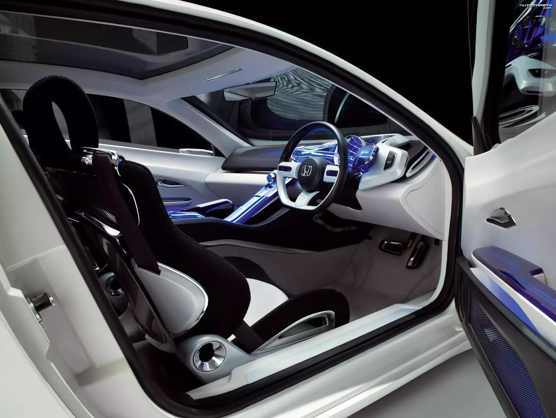 Honda CR-Z, Koncepcja, Wnętrza