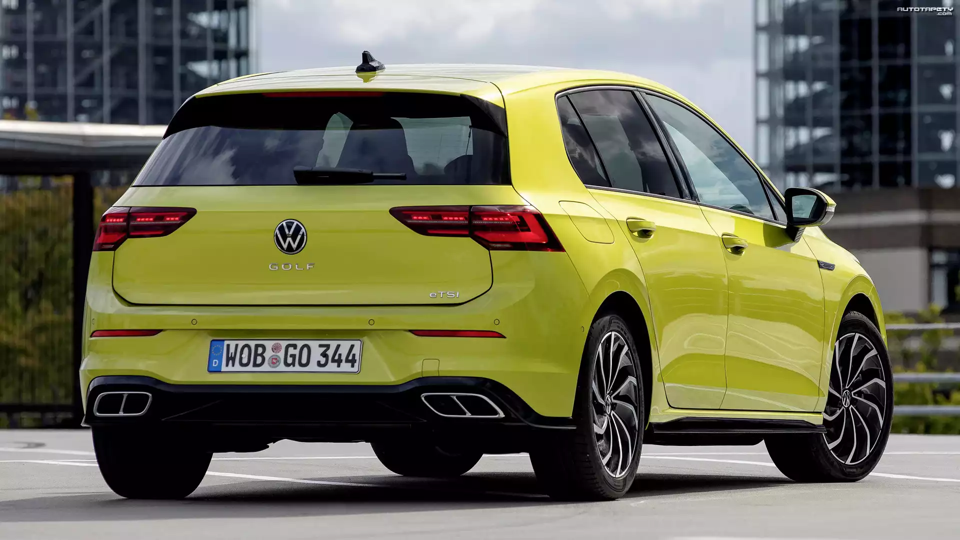 Volkswagen Golf Mild Hybrid R, Tył