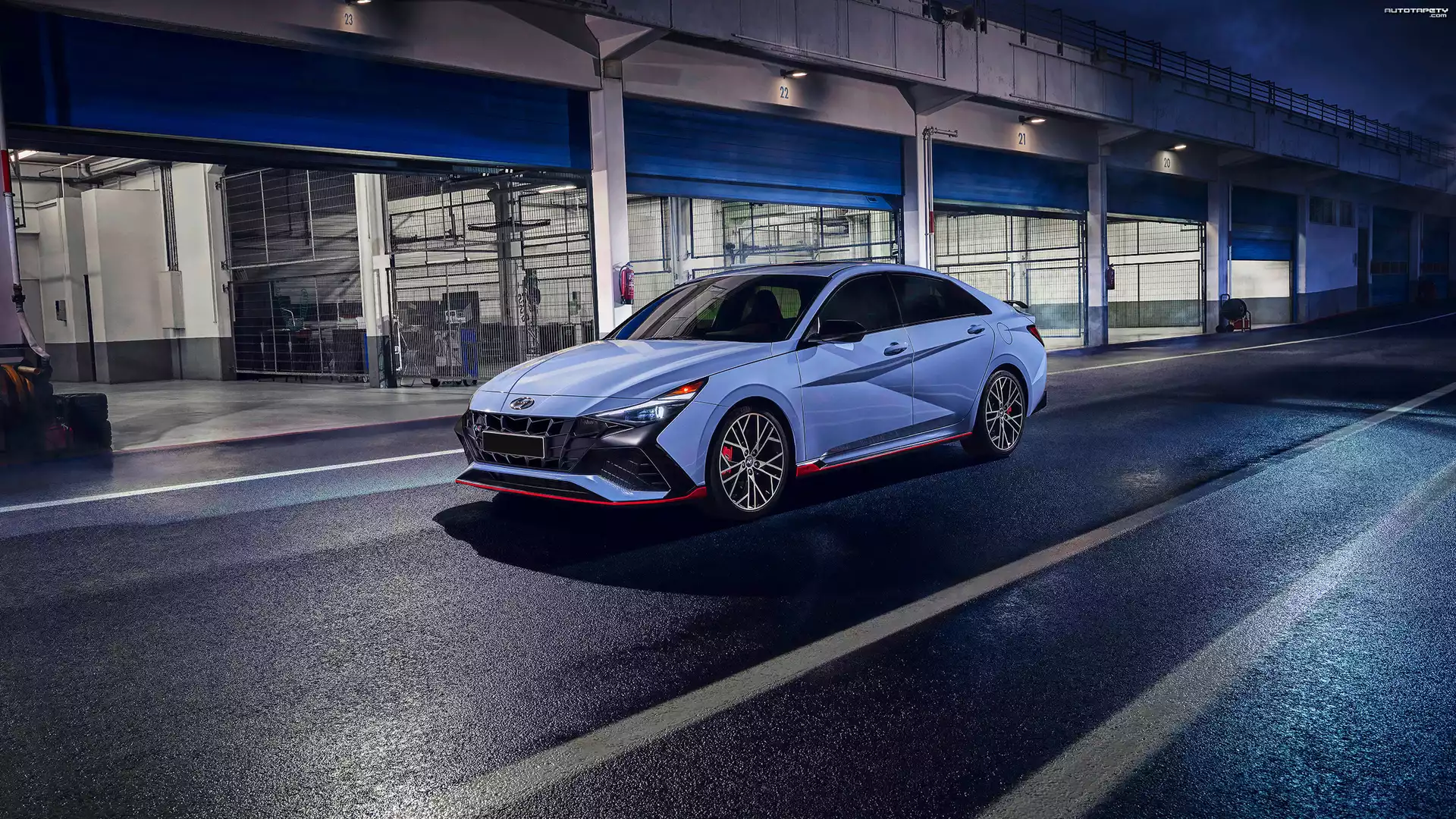 Hyundai Elantra N, Niebieski, 2021