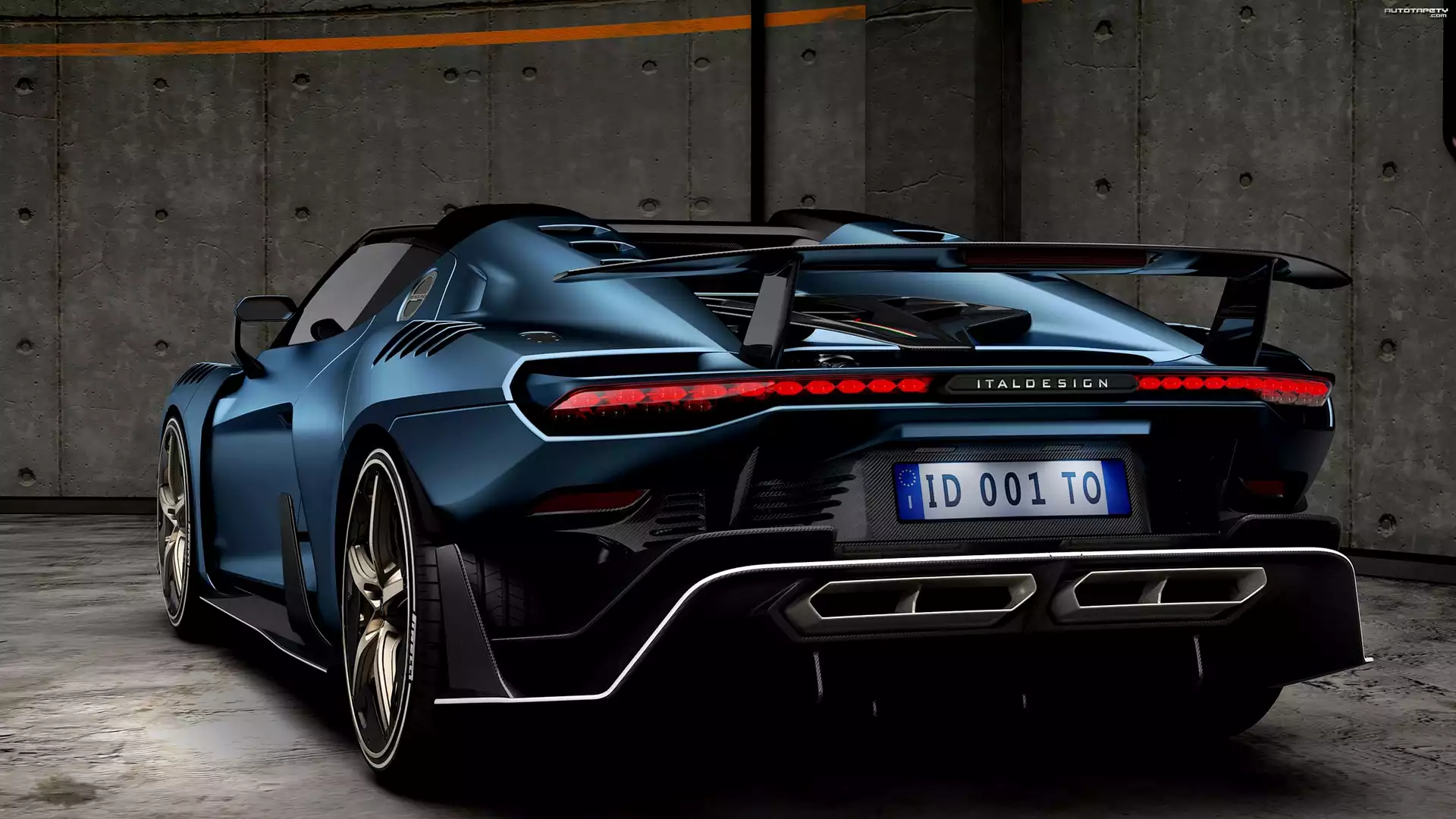 Italdesign Giugiaro Zerouno Duerta, 2018, Tył