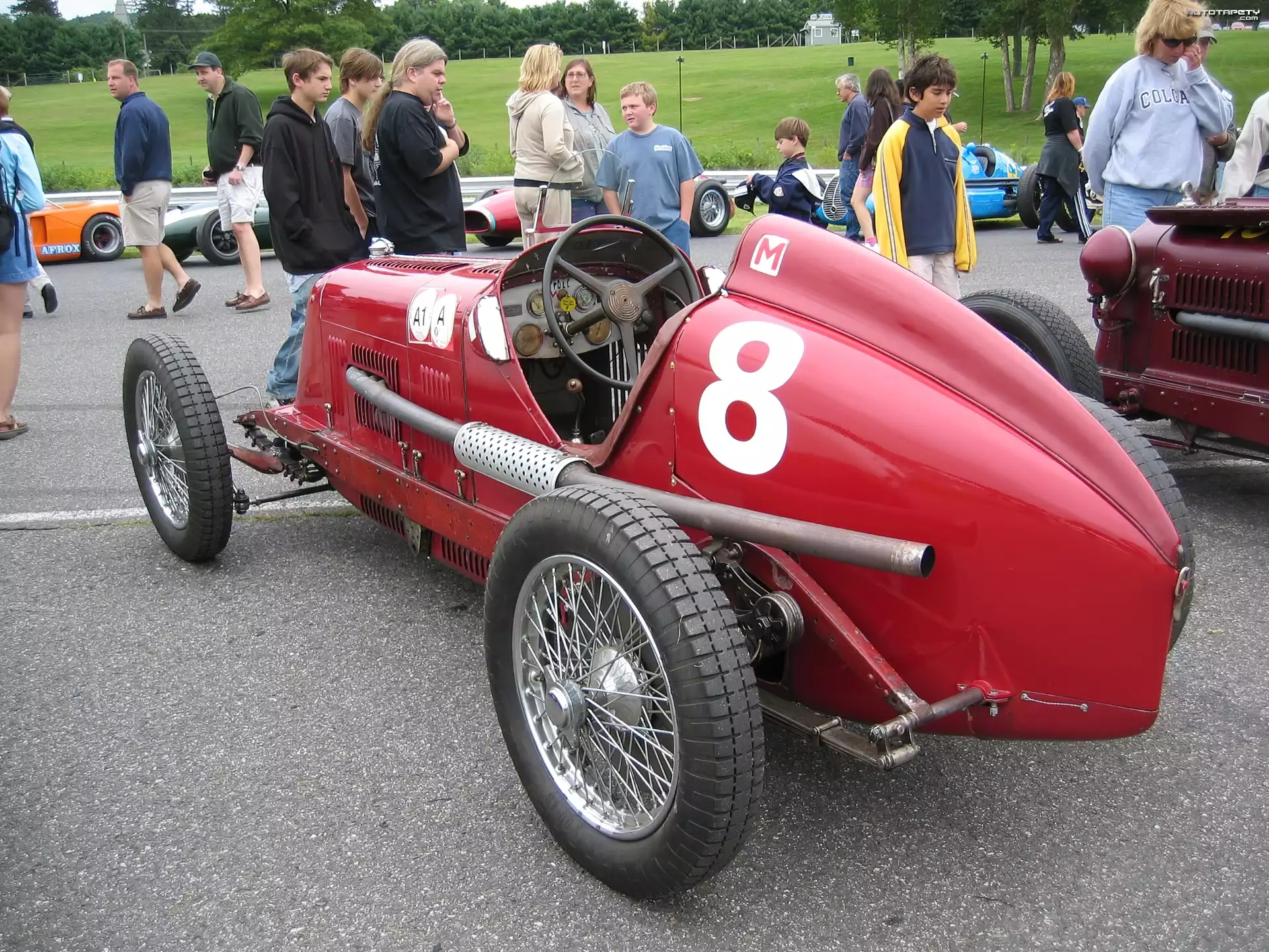 Maserati, koła , tył