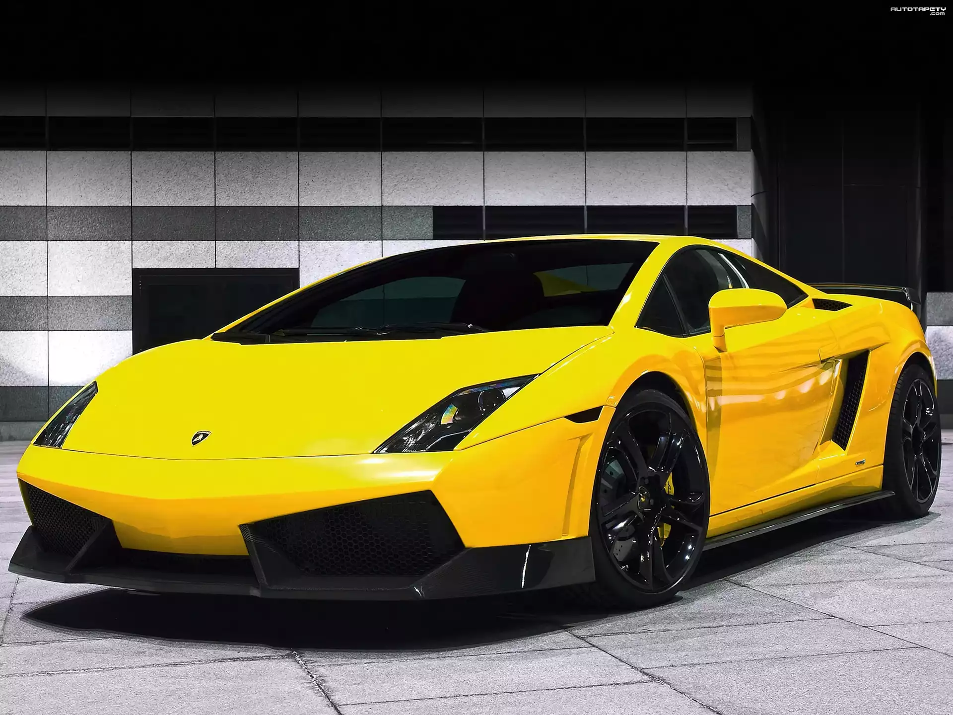 Żółty, Metalik, Lamborghini Gallardo