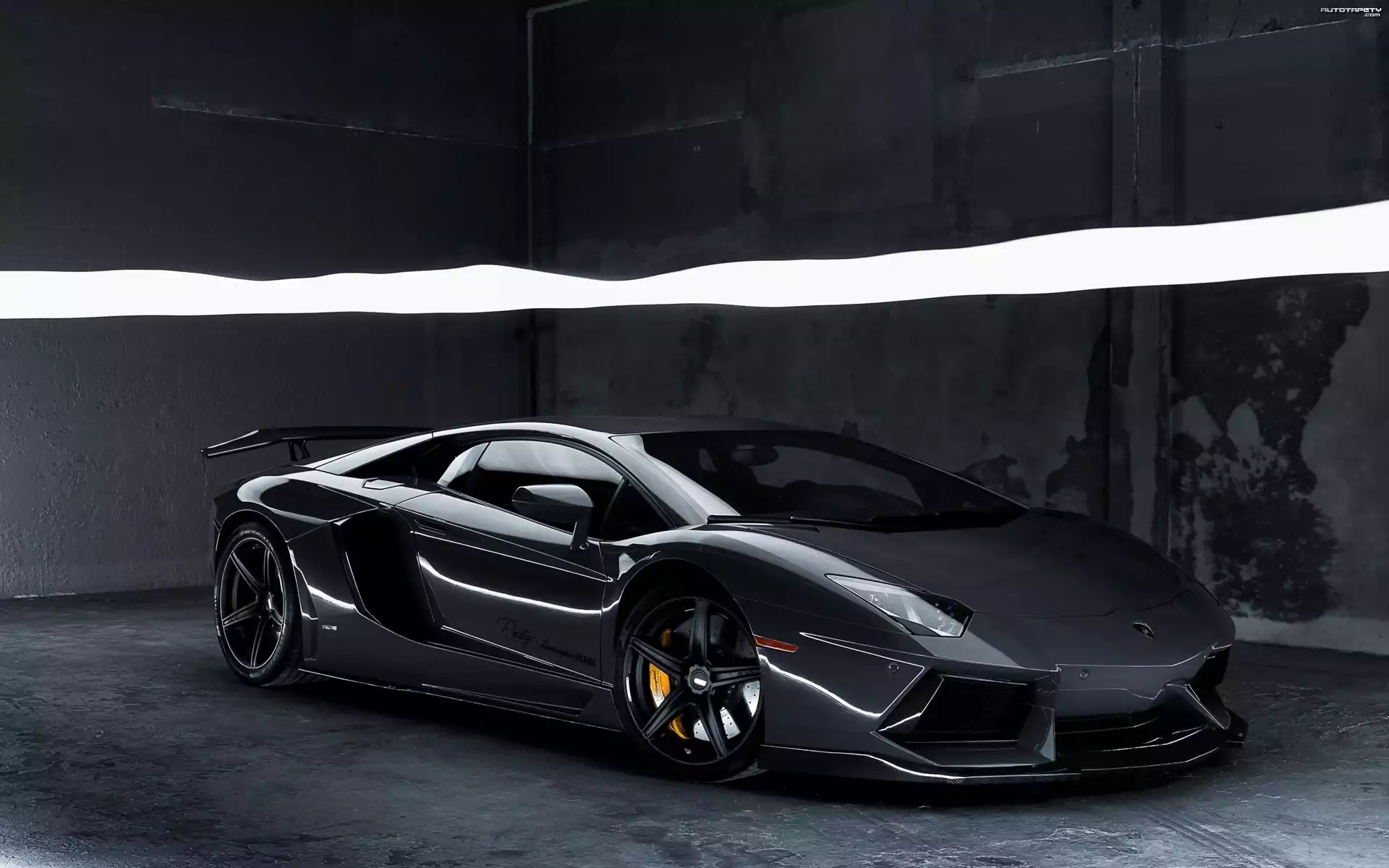 Samochód, Lamborghini, Aventador