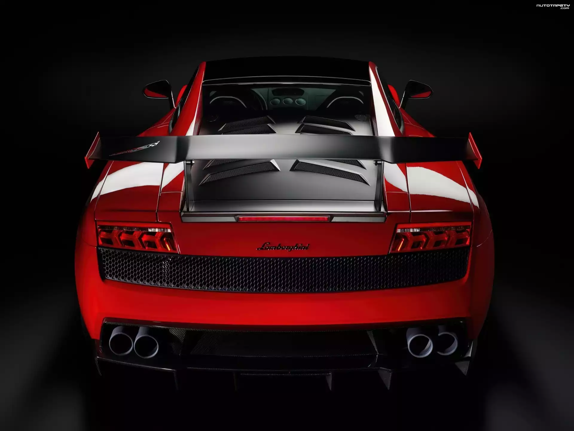 Lamborghini Gallardo LP570, Spojler, Dyfuzor