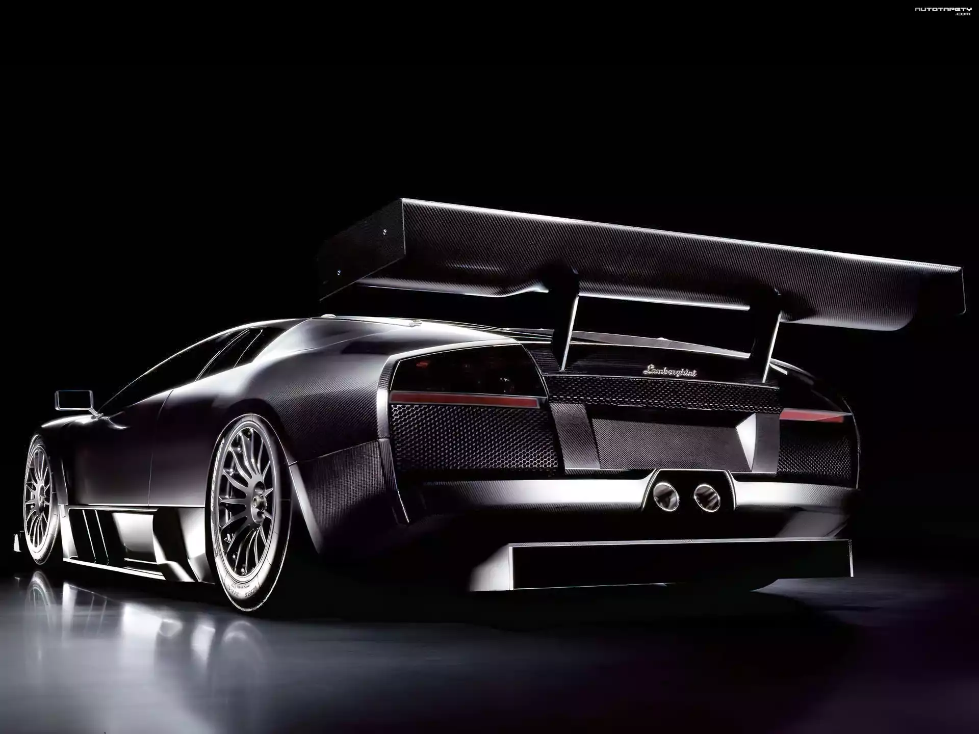 Lamborghini Murcielago, Wielki, Spojler, Karbon