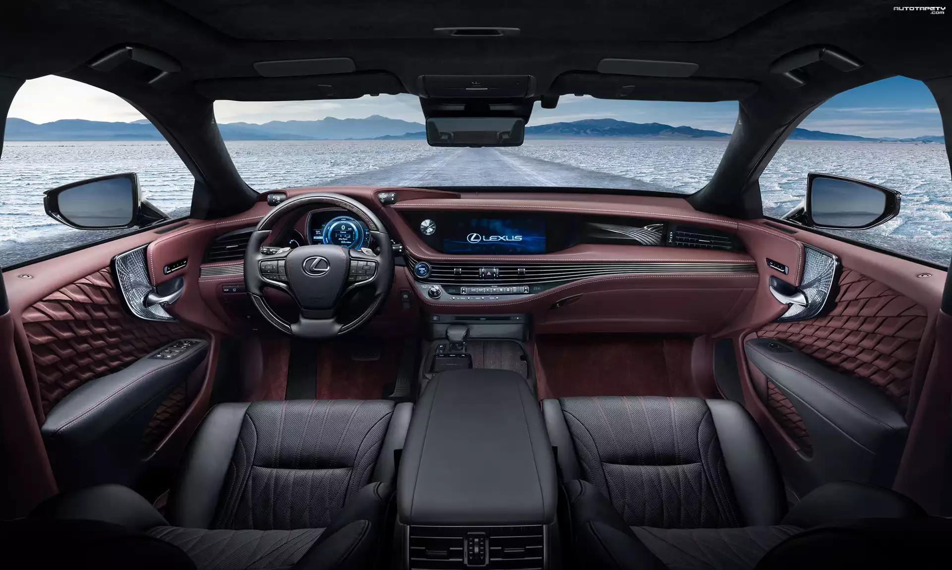 Lexus LS 500h, 2017, Wnętrze