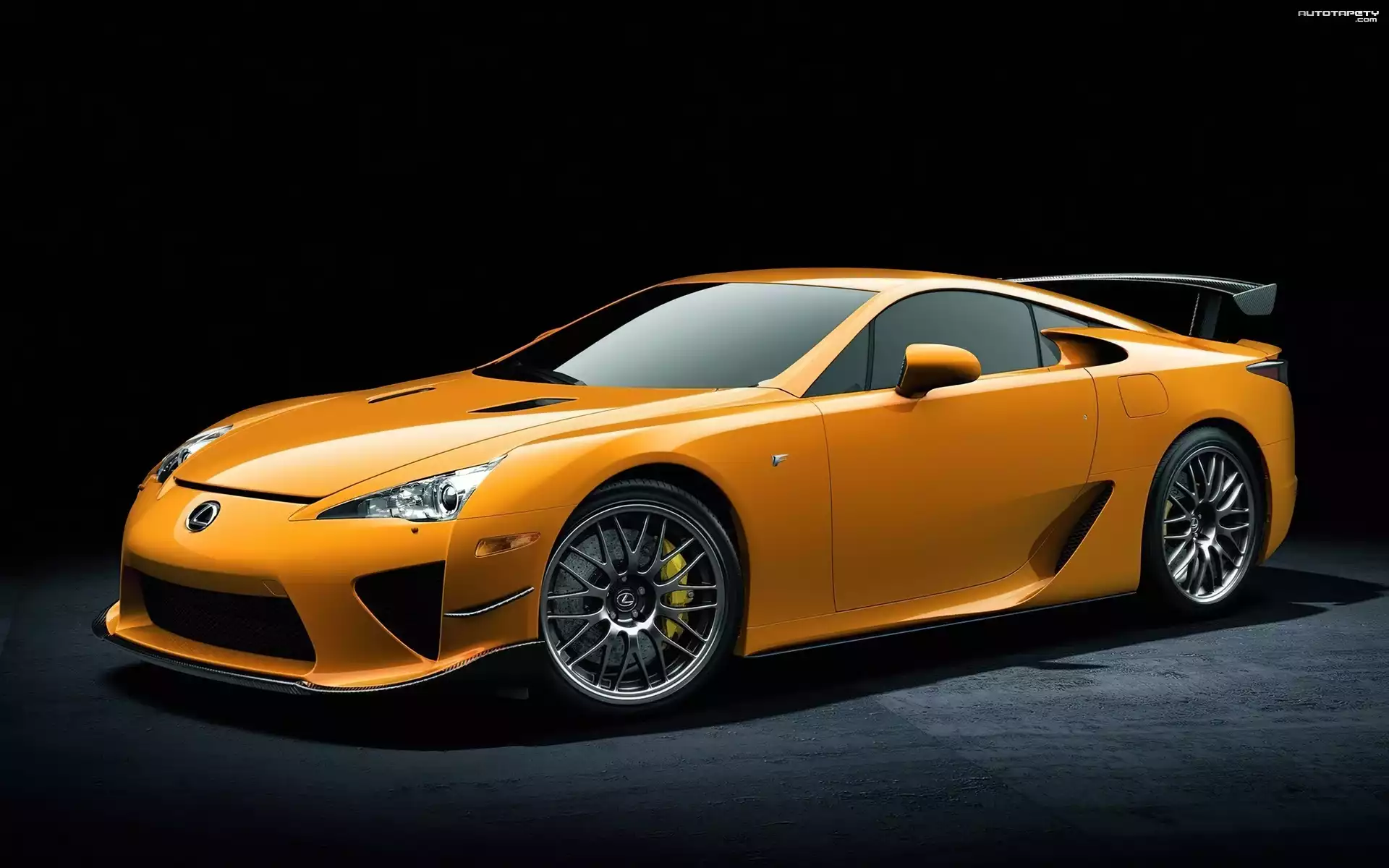 Lexus LF-A, Pomarańczowy, Sportowy