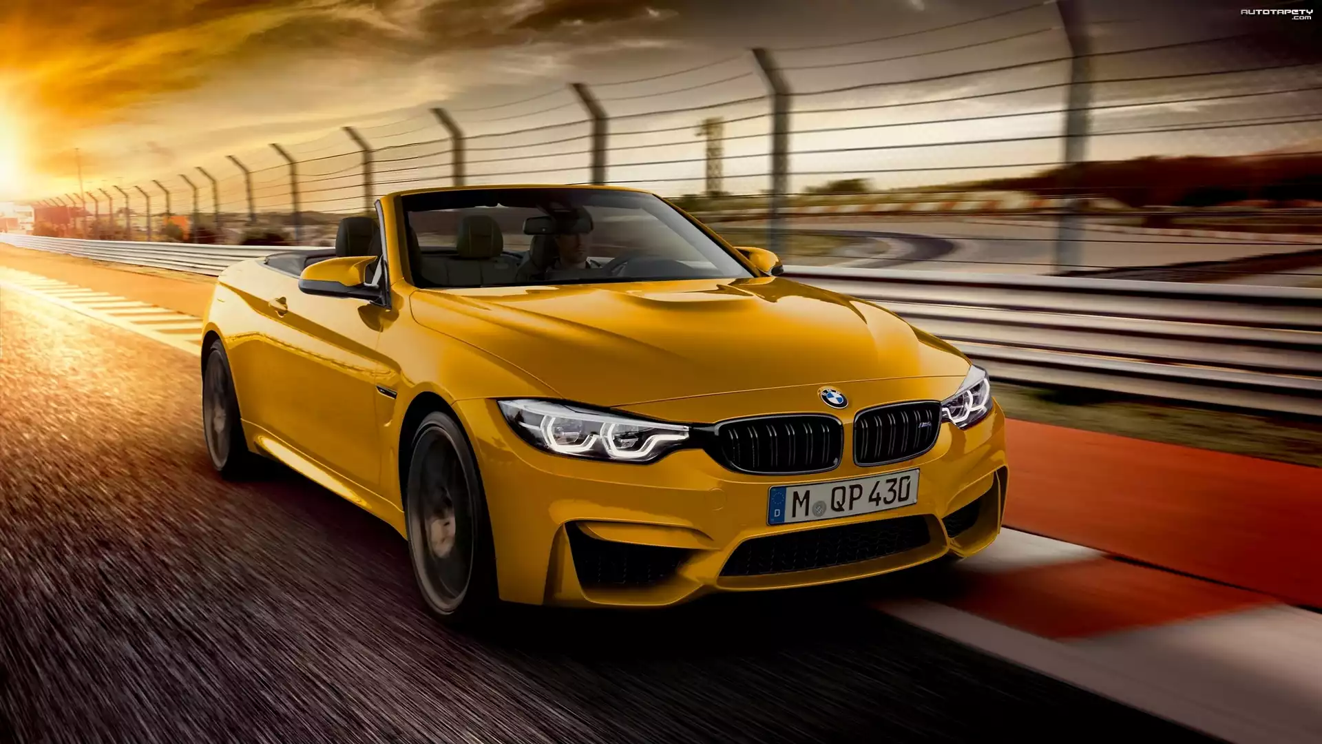 Żółte, BMW M4 Cabrio
