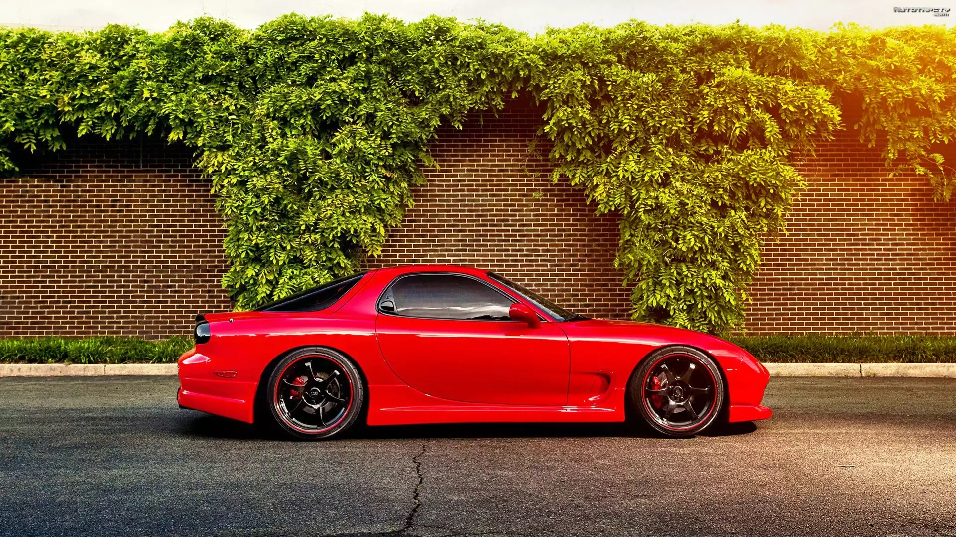 Mazda RX7, Parkan, Zieleń
