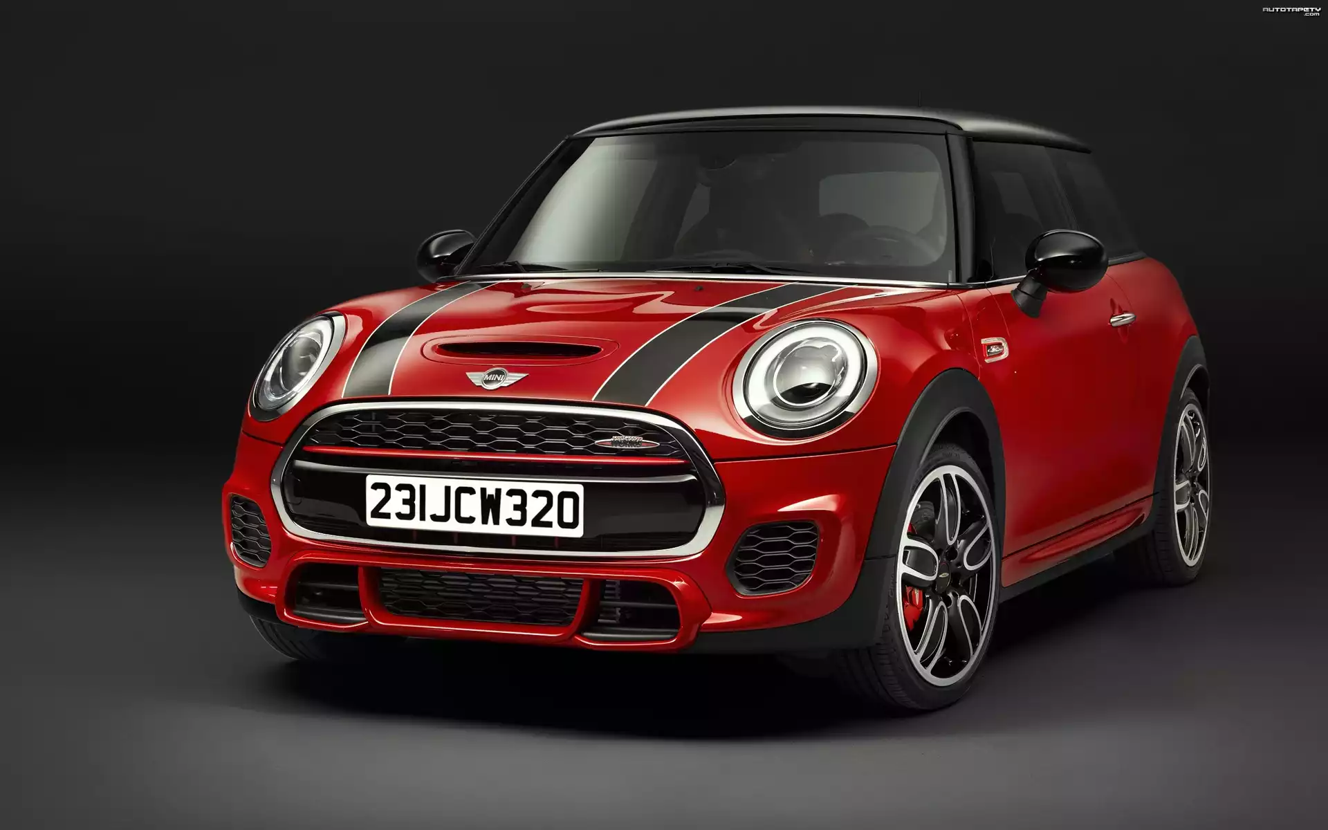 Czerwony, Mini John Cooper Works F56, 2015