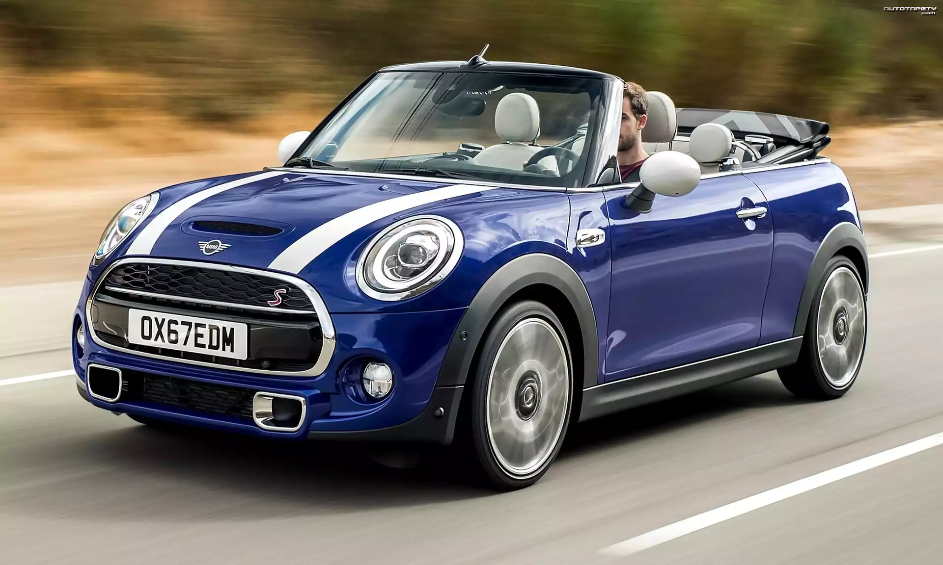 Mini Cooper S Convertible, Niebieski, 2019