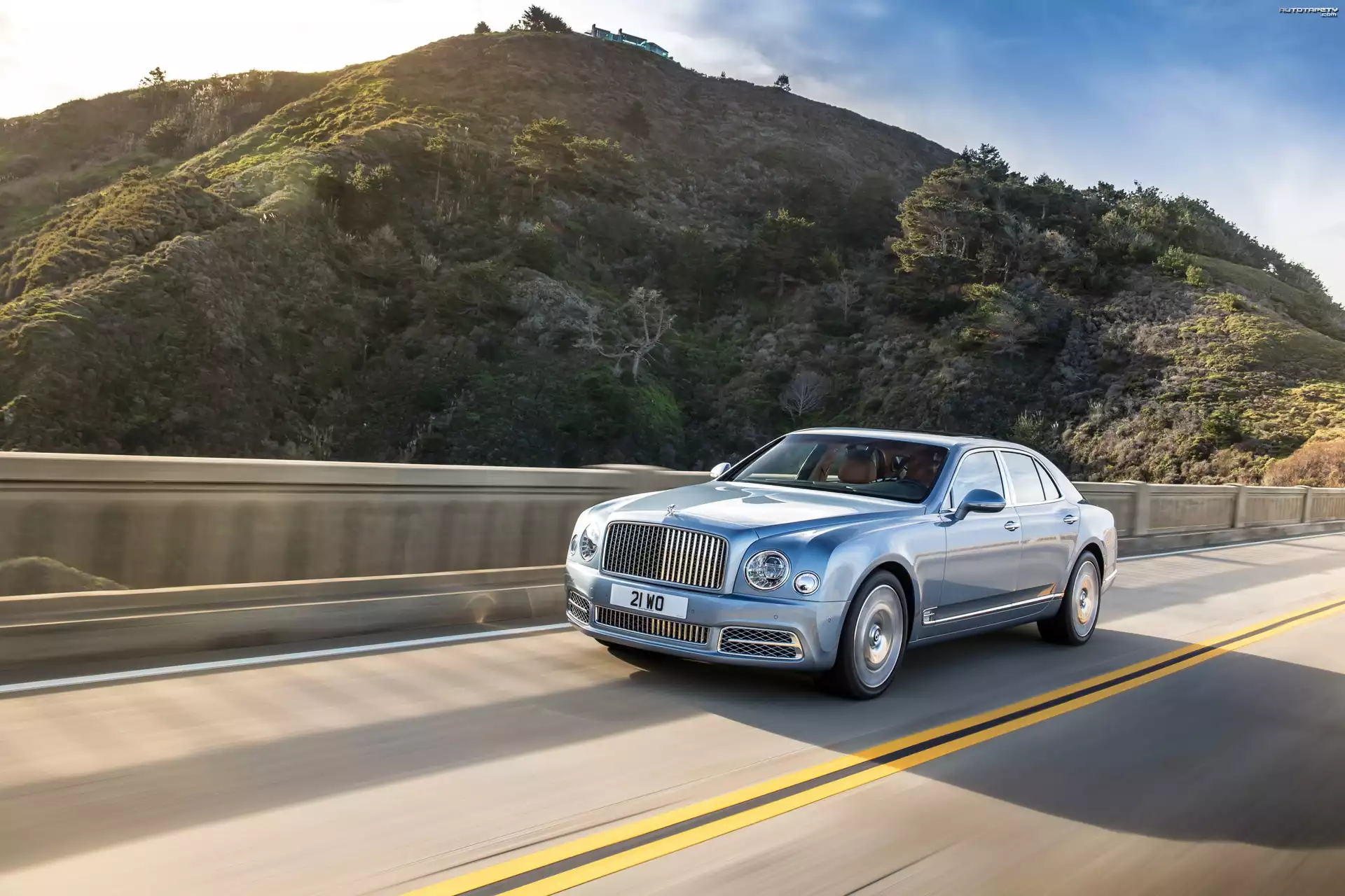 Bentley mulsanne, Droga