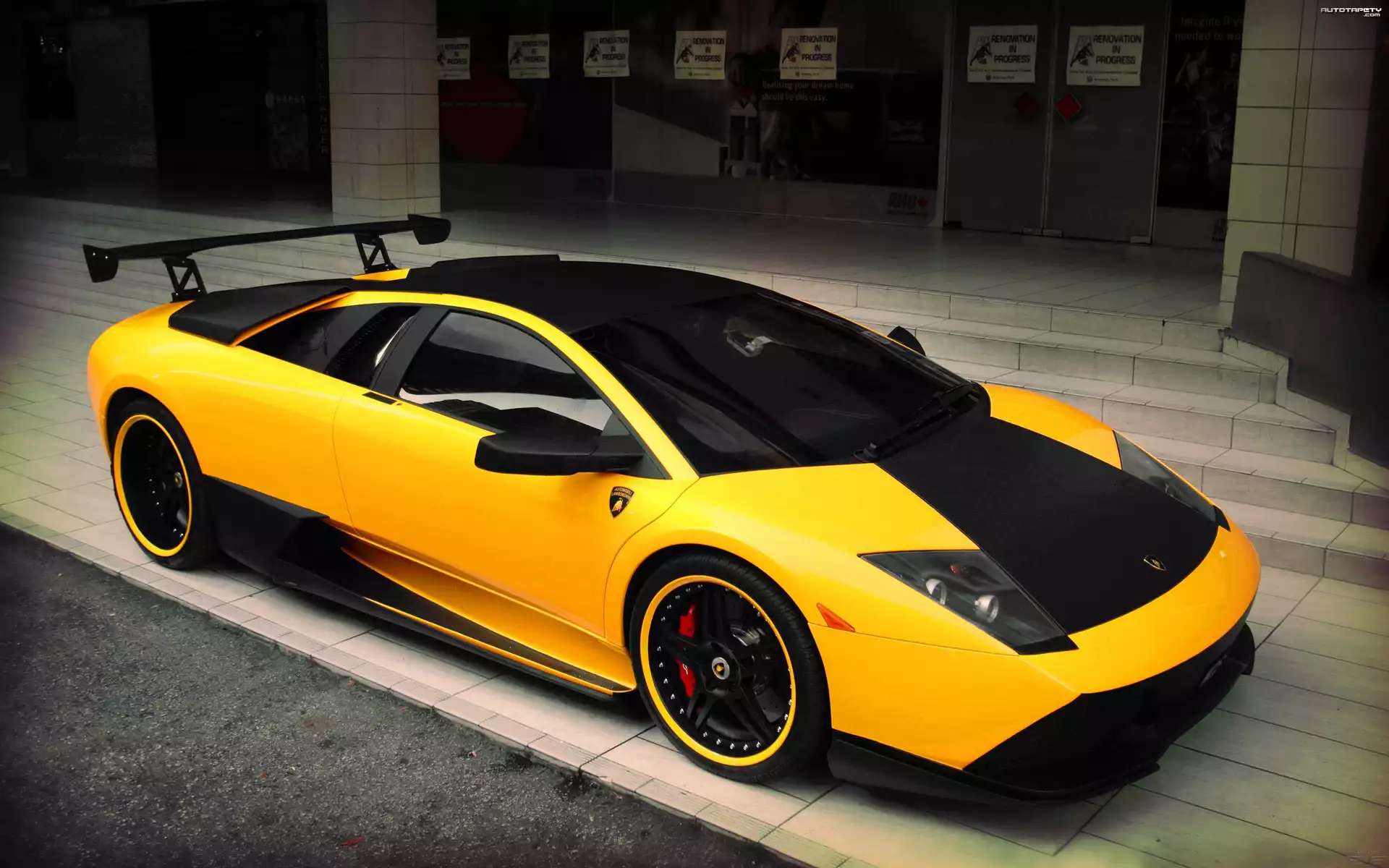 Lamborghini, Murcielago, Żółty