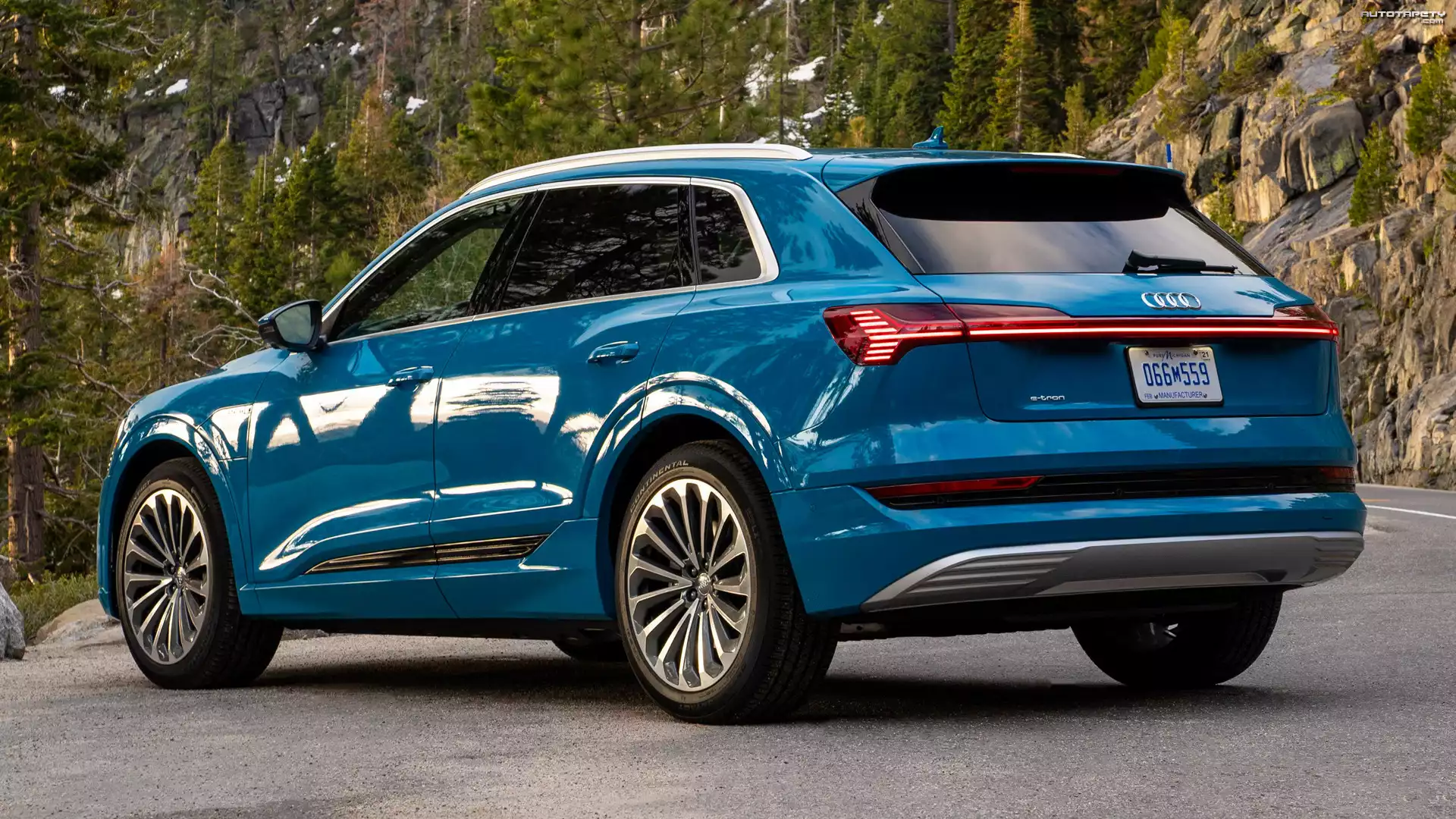 Niebieski, Audi E-tron