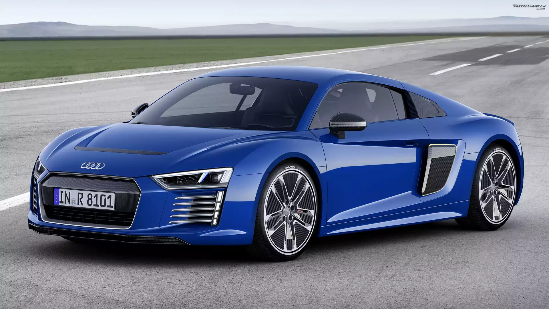 Niebieskie, Audi R8 II, Coupe, Lifting