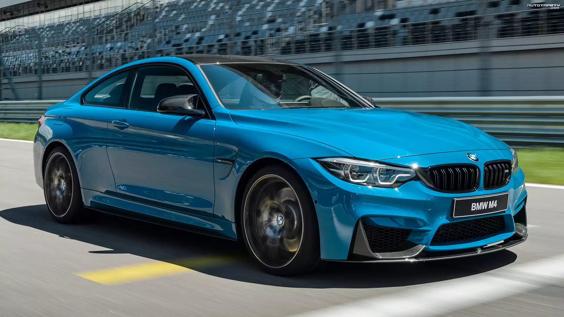 Niebieskie, BMW M4, Coupe