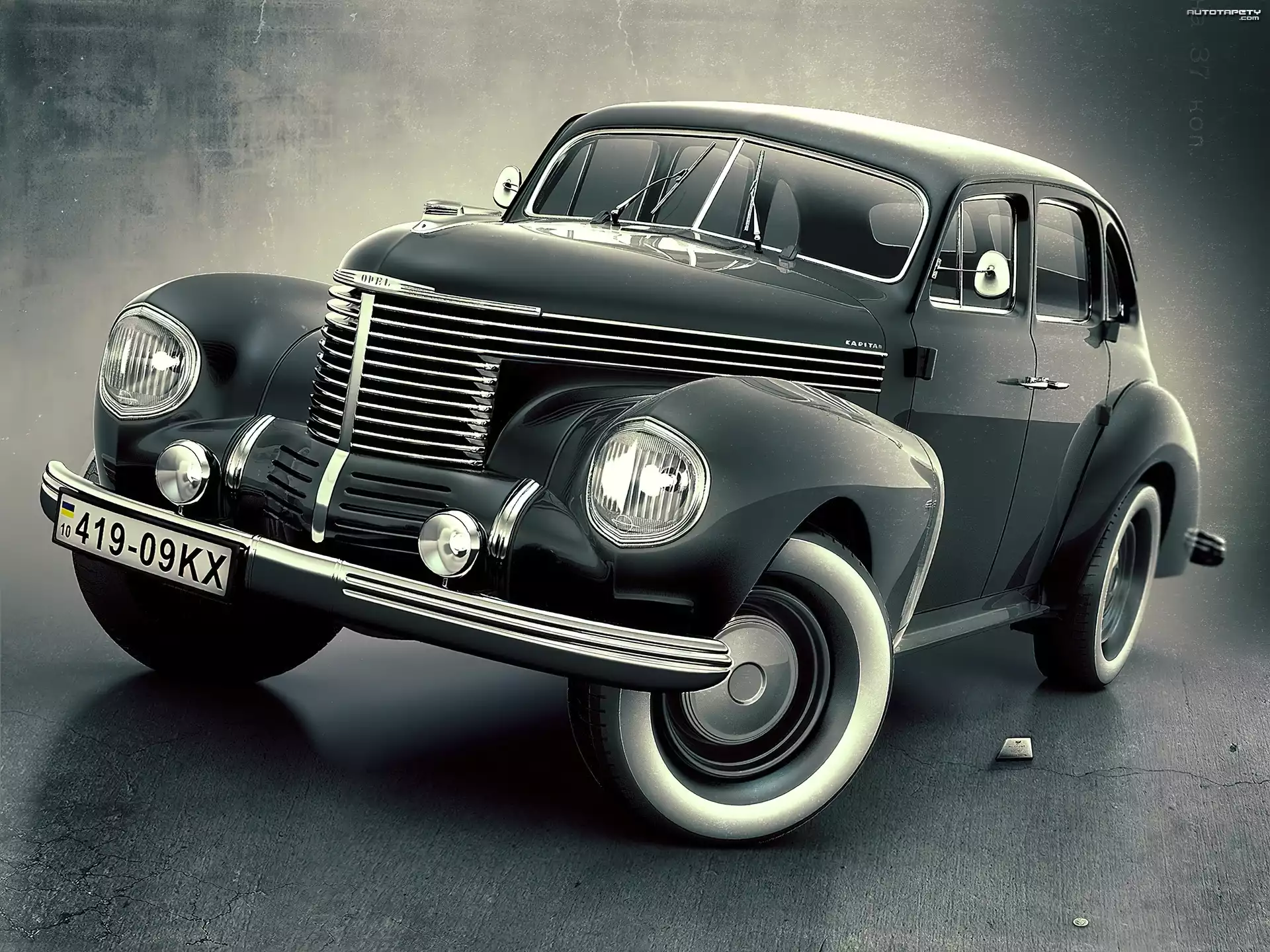 Zabytkowy, Opel, Kapitan