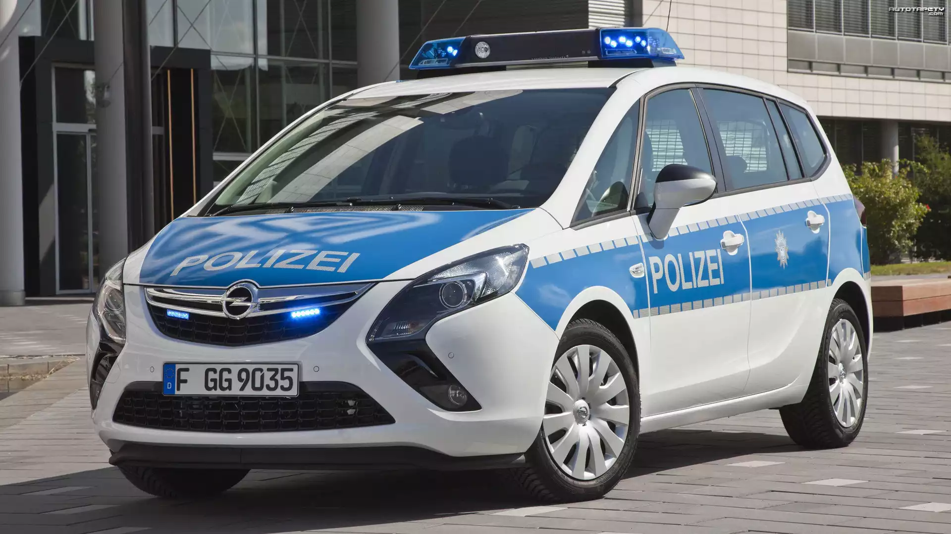 Opel Zafira Tourer, Policyjny