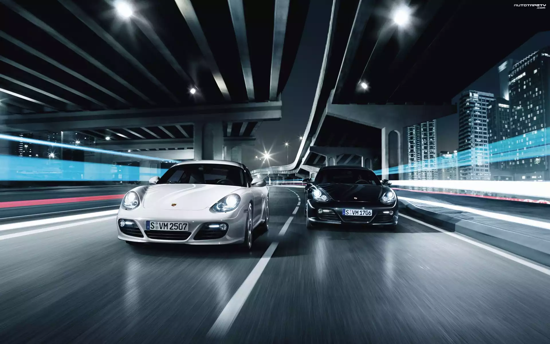 Dwa, Porsche Cayman