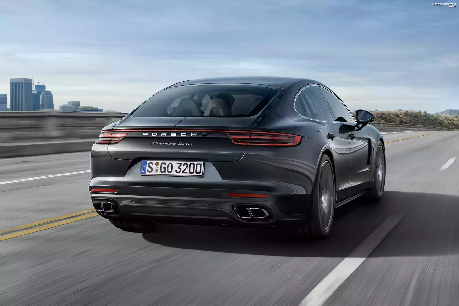 Porsche Panamera Turbo Hatchback III, 2016