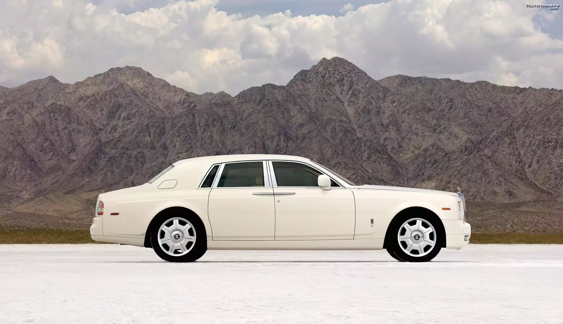 Prawa, Strona, Rolls, Royce, Phantom, Góry