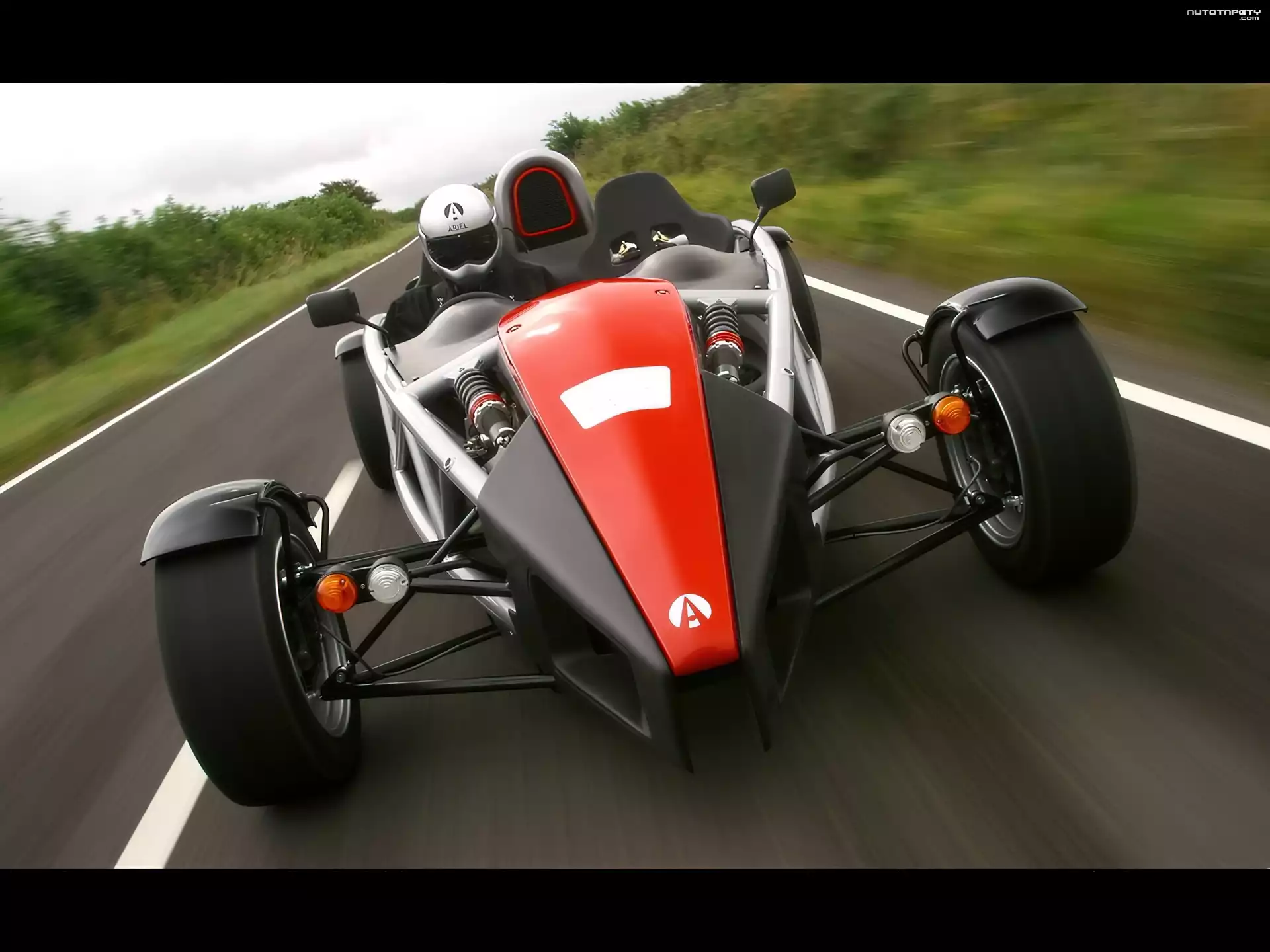 Przód, Ariel Atom, Reflektory