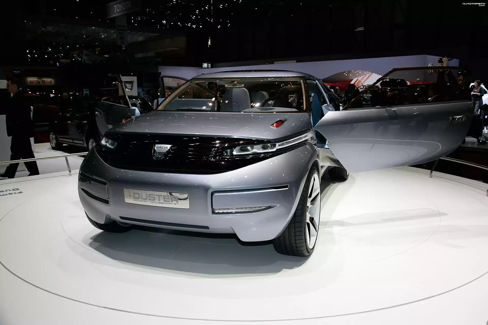 Przód, Dacia Duster, Concept, Car