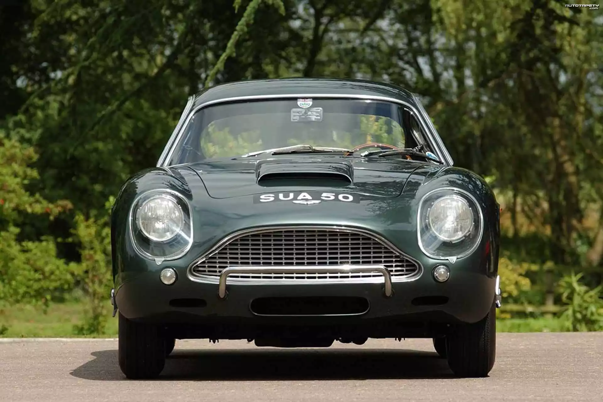 Przód, Aston Martin DB4, Grill