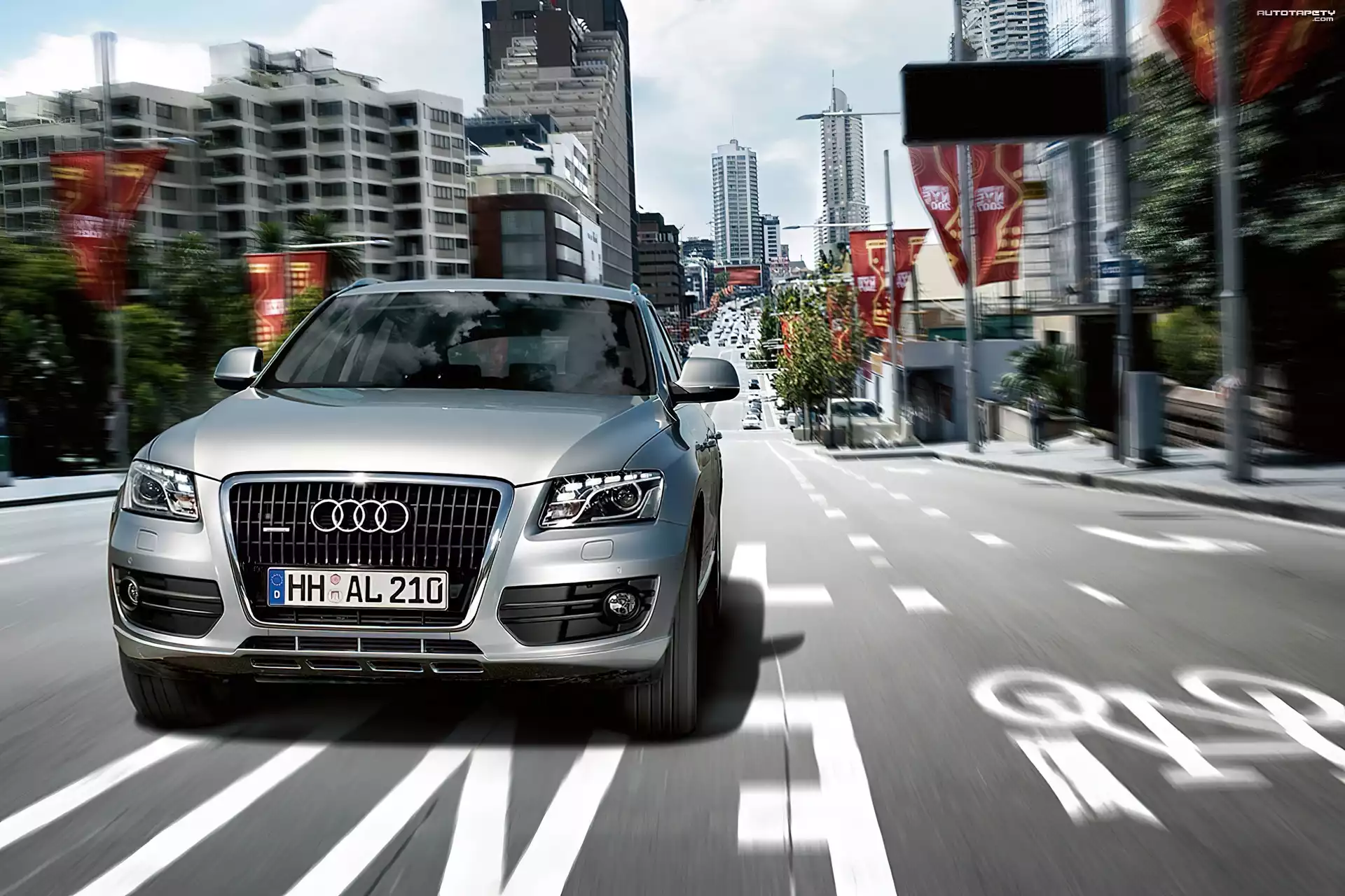 Przód, Audi Q5, Maska